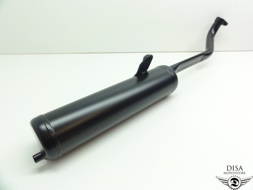Tuning auspuff schwarz mofa - tuning,
